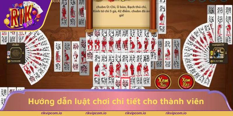 Hướng dẫn luật chơi chi tiết cho thành viên