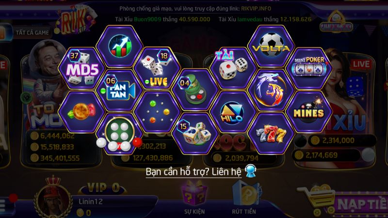 Lợi ích khi đăng ký trải nghiệm tại cổng game Rikvip