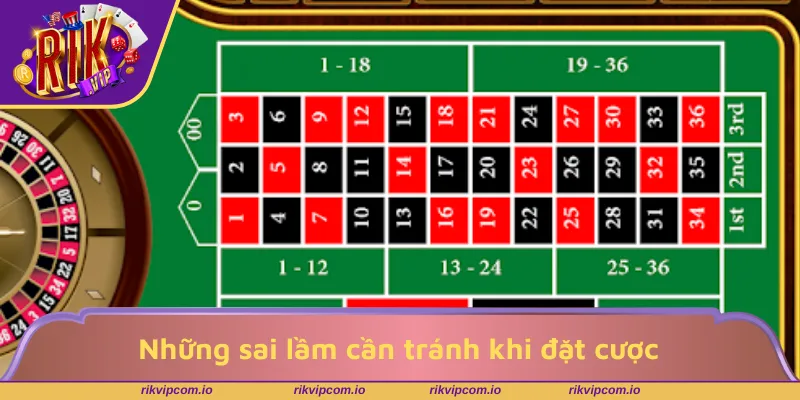 Những sai lầm cần tránh khi đặt cược
